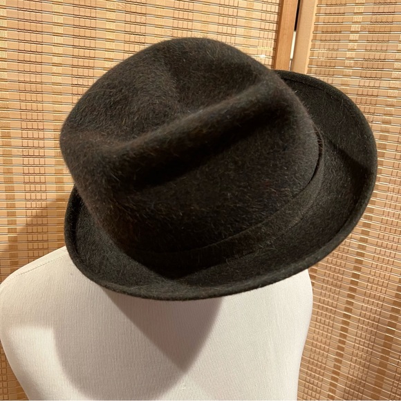 Vintage Mens Wool Fedora Hat - Picture 10 of 15